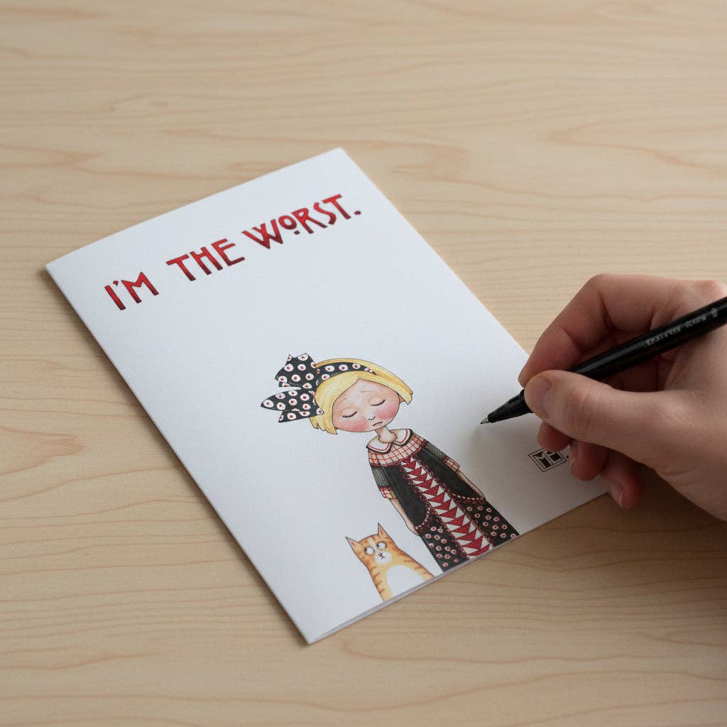 Mary Engelbreit Studios - Vente Carte de vœux classique - Je suis la pire carte de vœux.2