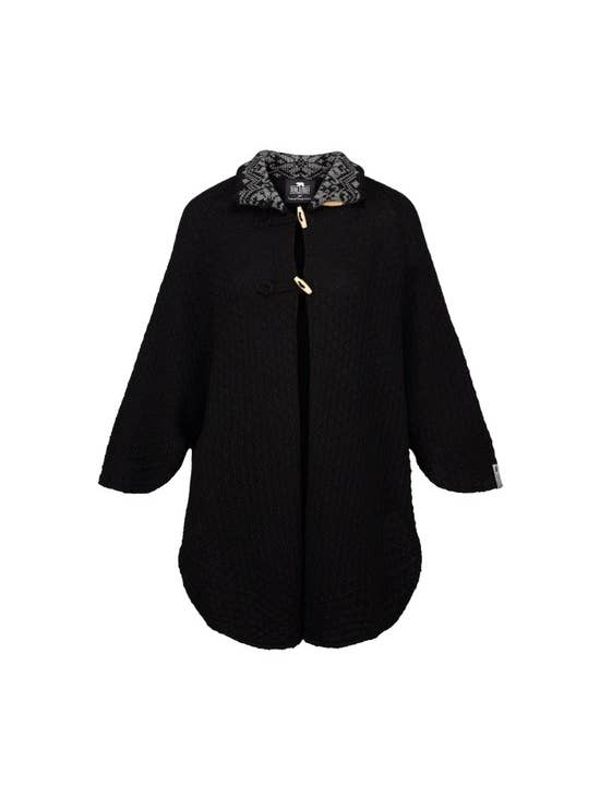 Norlender Knitwear AS - Wholesale Poncho - Women's - Birgit Wool Poncho (605)