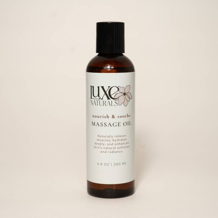 Voedende & Kalmerende Massageolie voor wholesale door Luxe Naturals