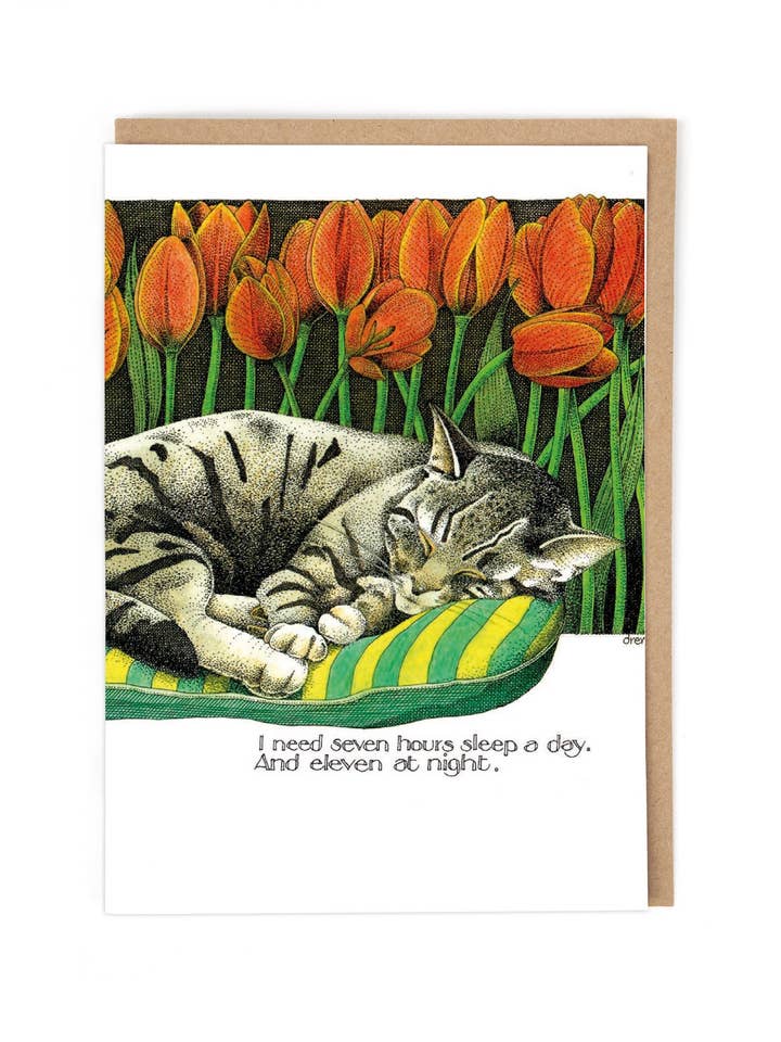 SETE HORAS DE SONO por atacado de Cath Tate Cards