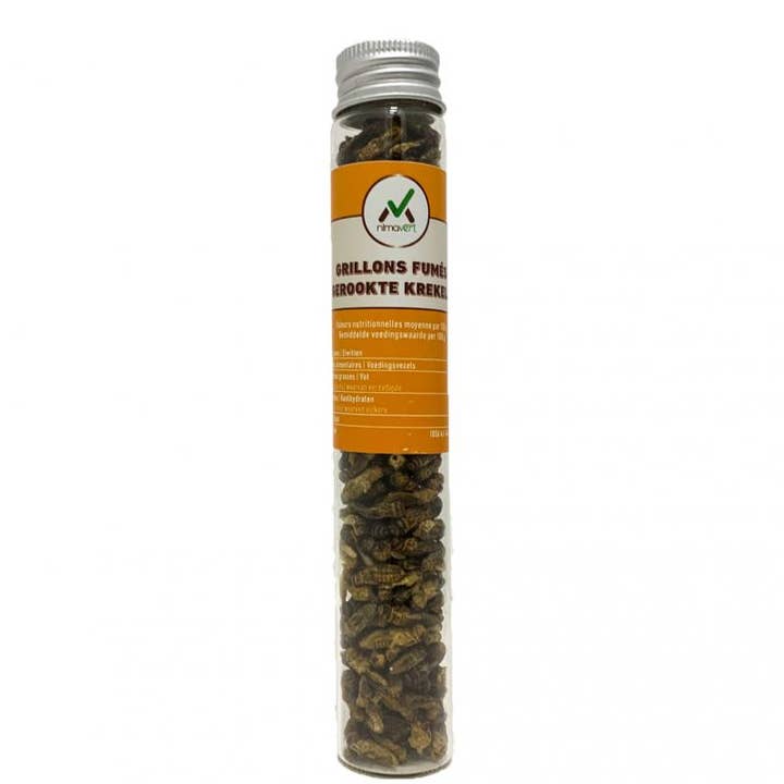 Nimavert - Venta al por mayor Verduras secas/deshidratadas - Grillos secos ahumados (12g)