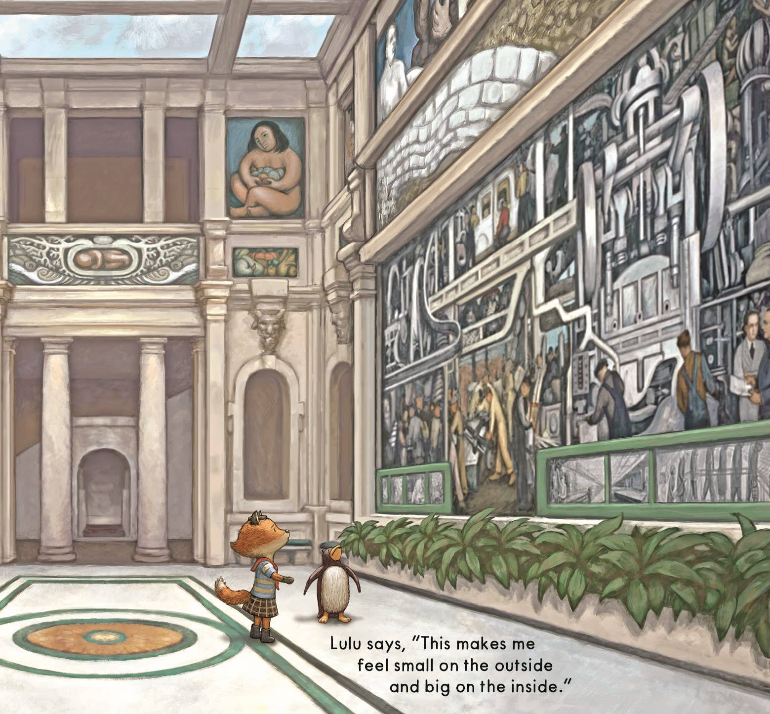 Sleeping Bear Press - Wholesale Early Reader Book (6-8) - Lulu & Rocky in Detroit Picture Book3