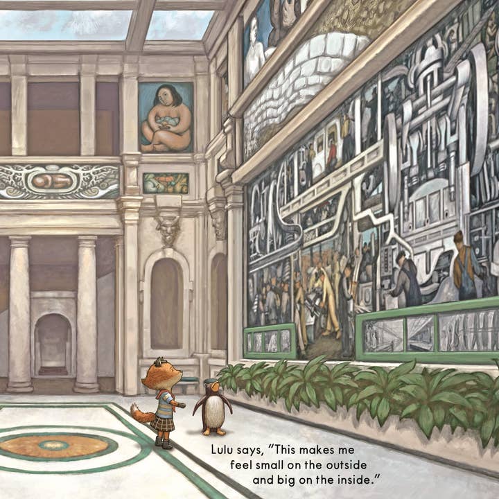 Sleeping Bear Press - Wholesale Early Reader Book (6-8) - Lulu & Rocky in Detroit Picture Book3