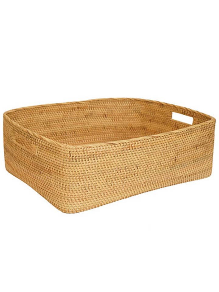 Utility Basket L - Light Woven for wholesale by Cantiq Living