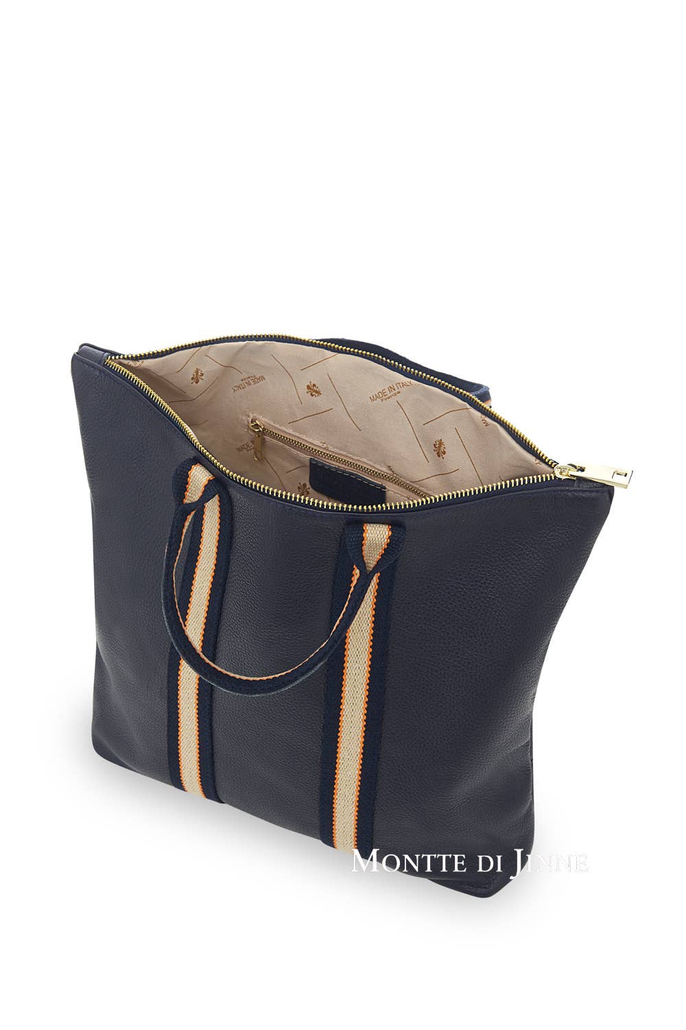 MONTTE DI JINNE - Wholesale Shoulder Bag - Women's - Italian Handmade Large Genuine Leather Backpack14