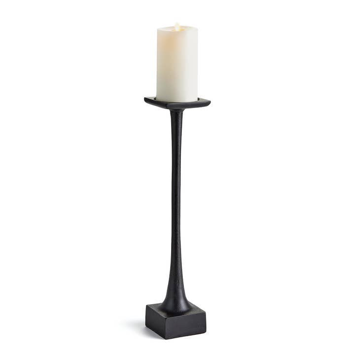 Napa Home & Garden - Wholesale Candle Holder - Milton Candle Stand Tall, Black