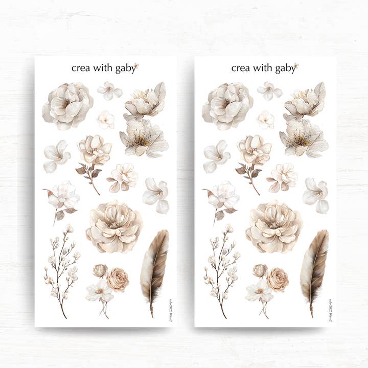 Deco stickers: The Cosy Chapter (October 2025 sub kit) for wholesale by Crea with Gaby