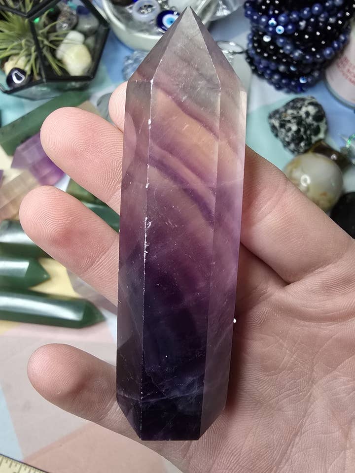 Fluorite Crystal Tower F for wholesale by Eclectic Wallflower Boutique