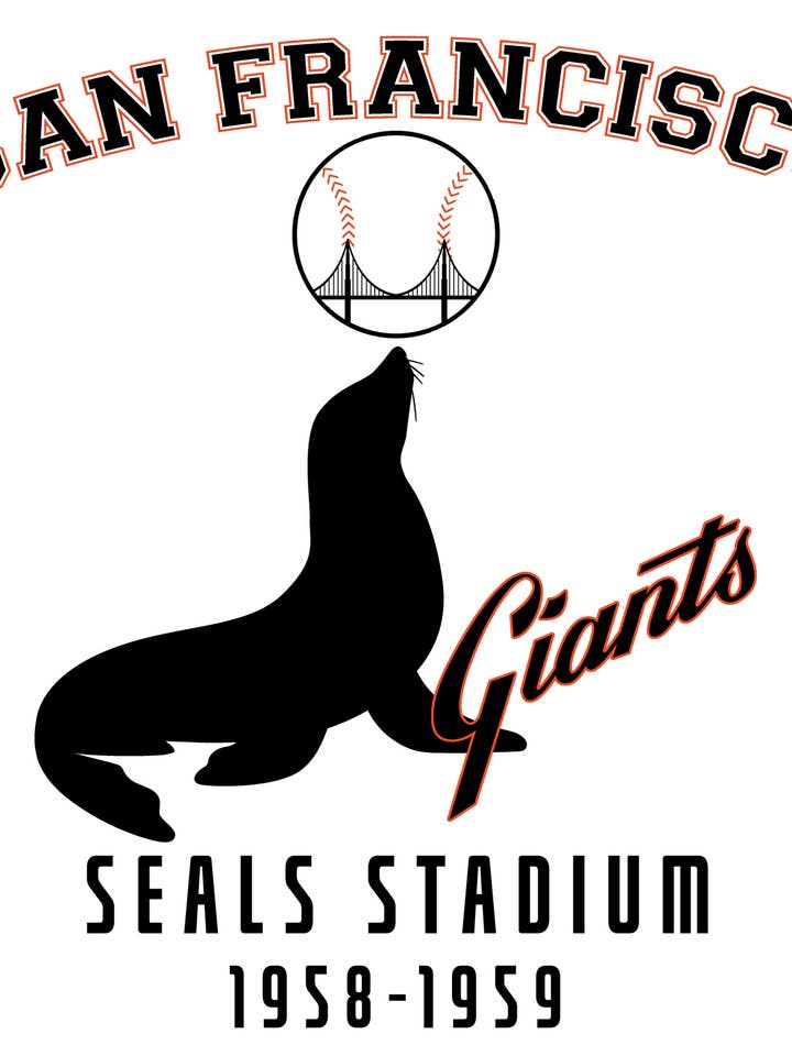 SF Mercantile - Wholesale Button Down Shirt - Unisex - Vintage Giants at Seals Stadium Baseball Jersey4