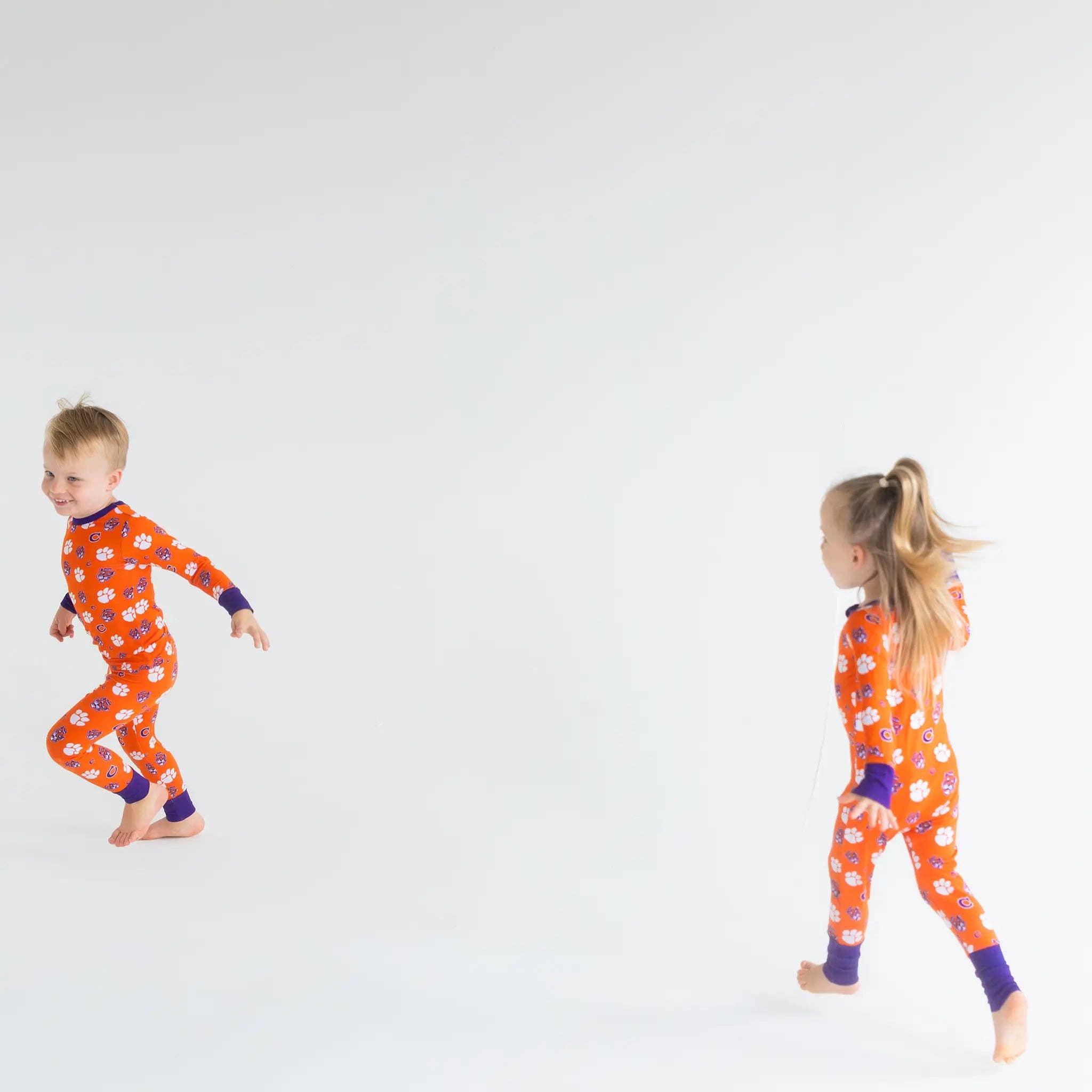 Tailgate Tikes - Wholesale Sleepwear Set - Kids - Clemson Tigers Two-Piece Pajama Set12