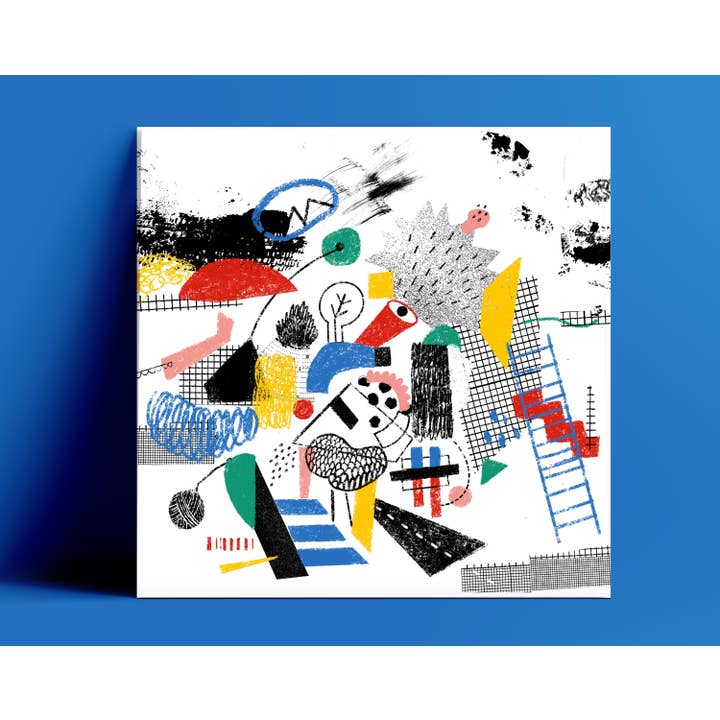 Meu Traço Eu Fio Meu | Digital Art Print A3 for wholesale by Barbara R.