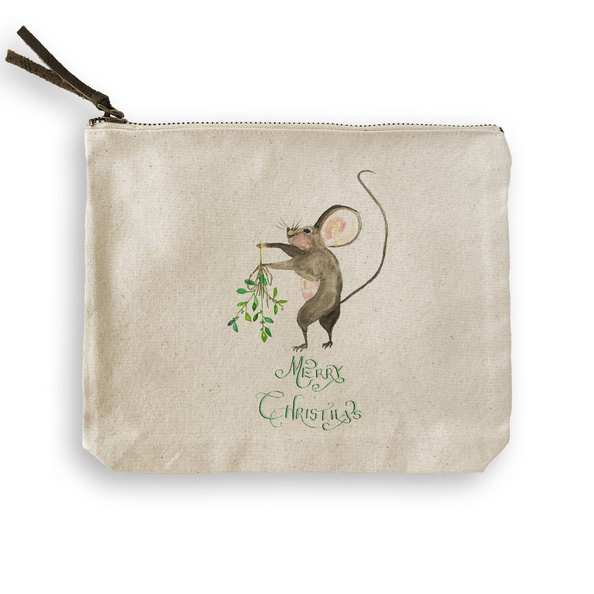 French Graffiti - Wholesale Tea Towel - Merry Christmas Mouse7