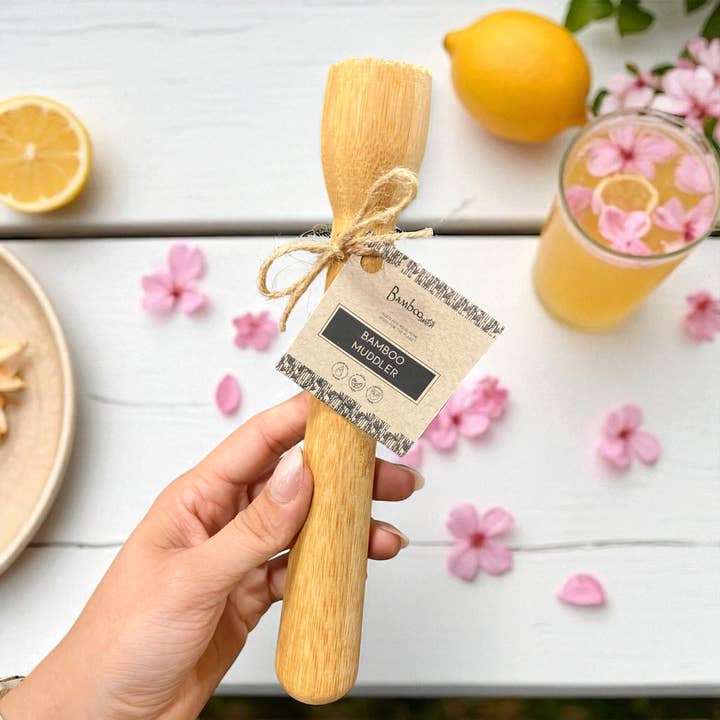 Pestello per cocktail in bambù | Calza della Befana per la vendita all'ingrosso da parte di Bamboo Switch