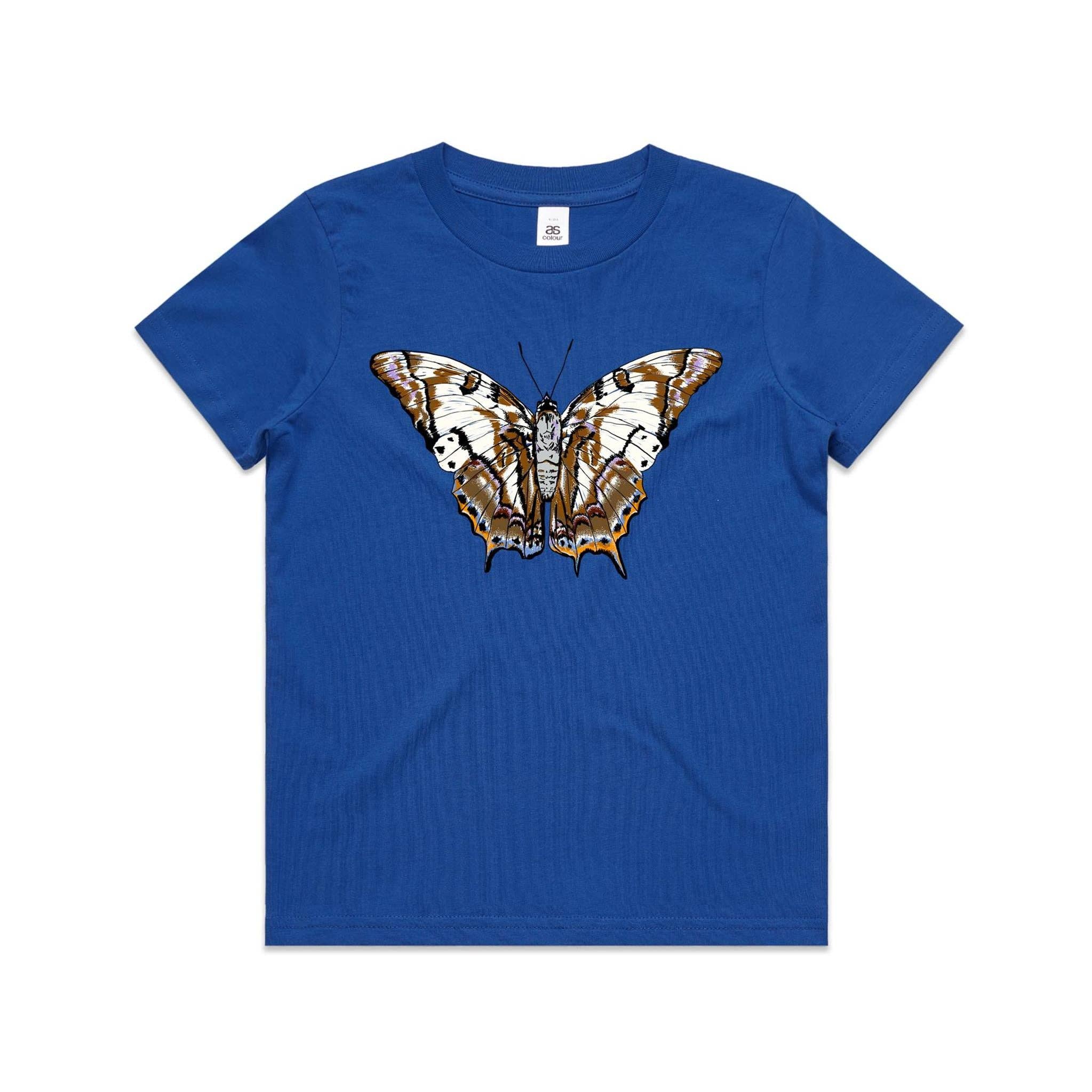 High Tees - Wholesale Screen Printed T-Shirt - Kids - Tailed Emperor Butterfly Kids T shirt4