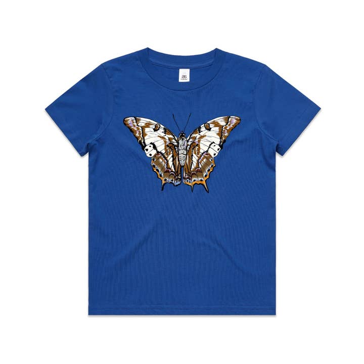 High Tees - Wholesale Screen Printed T-Shirt - Kids - Tailed Emperor Butterfly Kids T shirt4