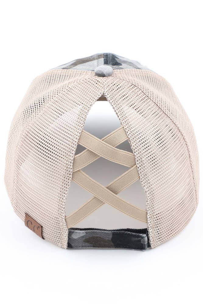 Hana – wholesale Hästsvanskeps - Dam – C.C HAPPY CAMPER Patch Pony Keps9