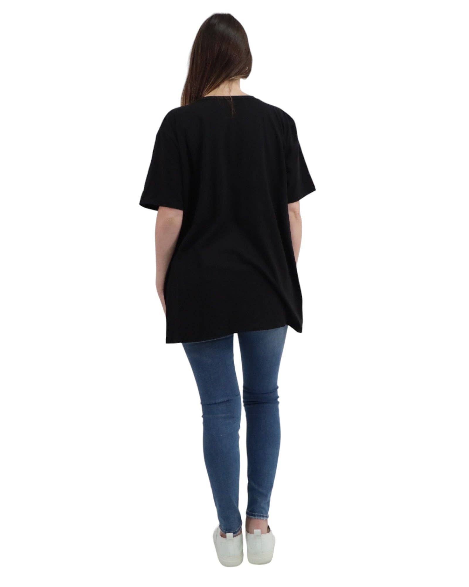 Miss Bold – wholesale Tunic – Women’s – Italian Diamante CC Print T-Shirt7