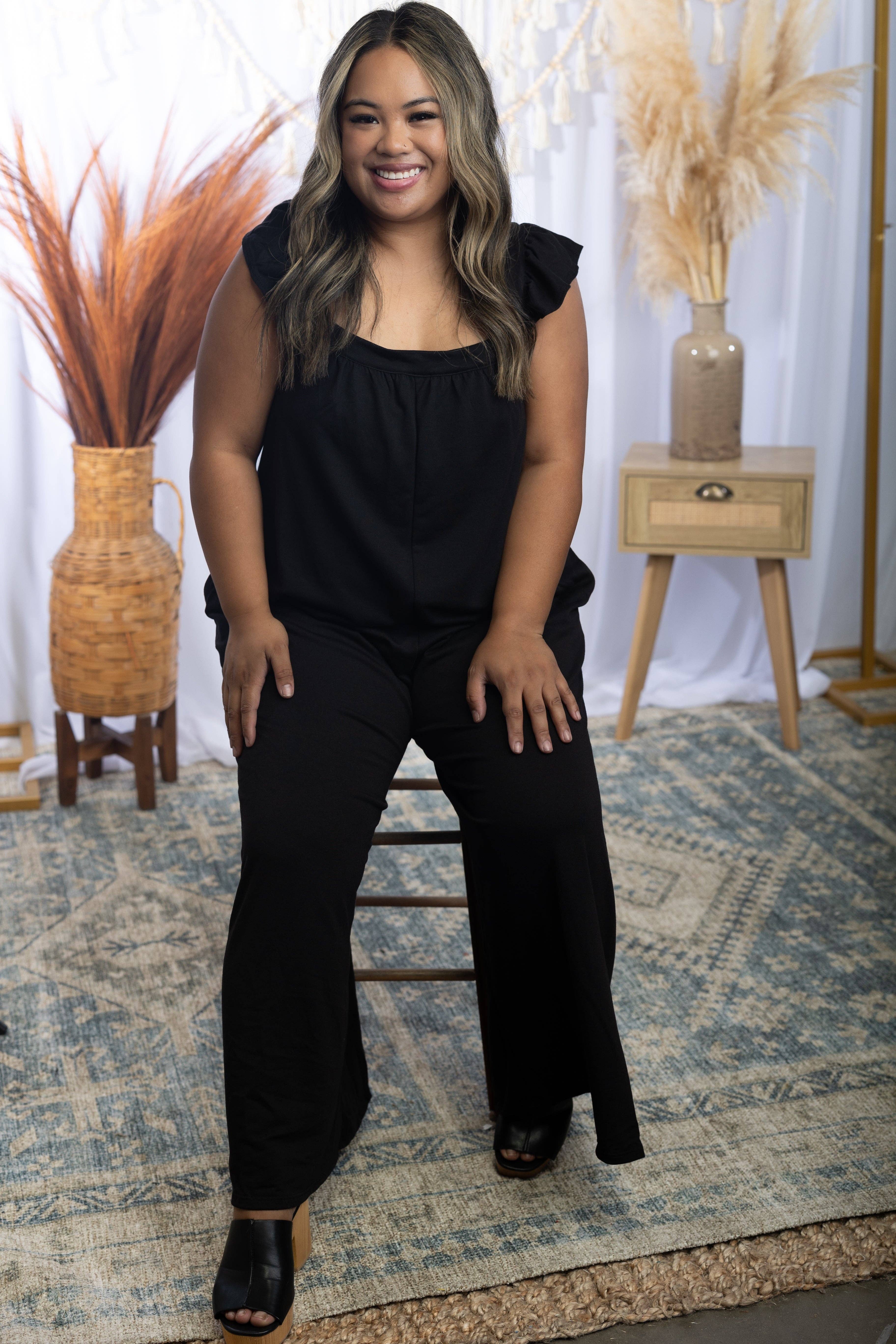 Boutique Simplifed - Wholesale Jumpsuit - Women's - The Illusionist - Maxi Jumper3