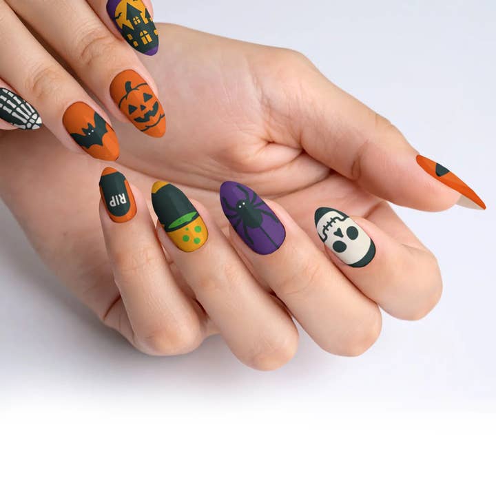 FYNE BODY - Wholesale Press-on/fake nails - Spooky Chic Spellbinder Halloween Press-On Nails