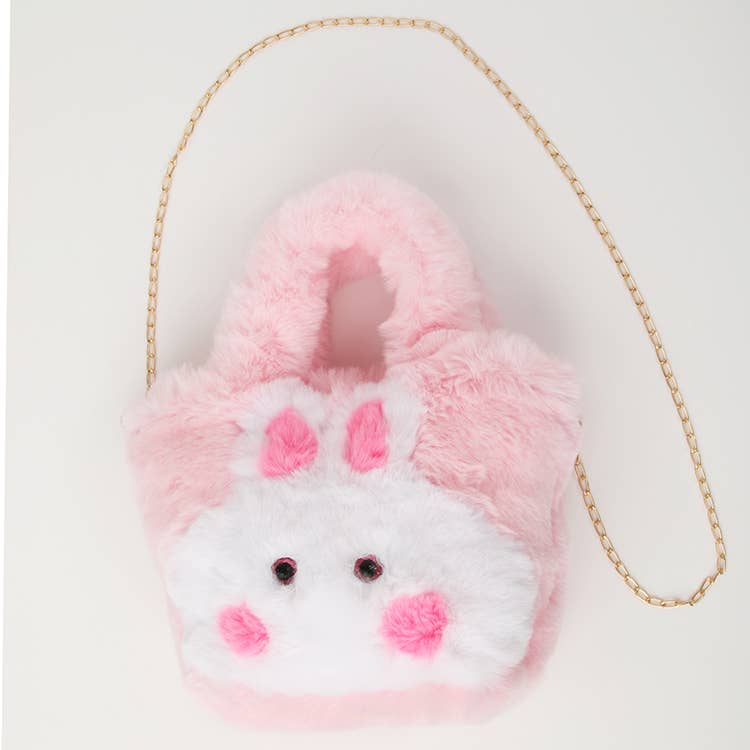 Sparkle Sisters by Couture Clips - Wholesale Tote Bag - Kids - Furry Bunny Tote1