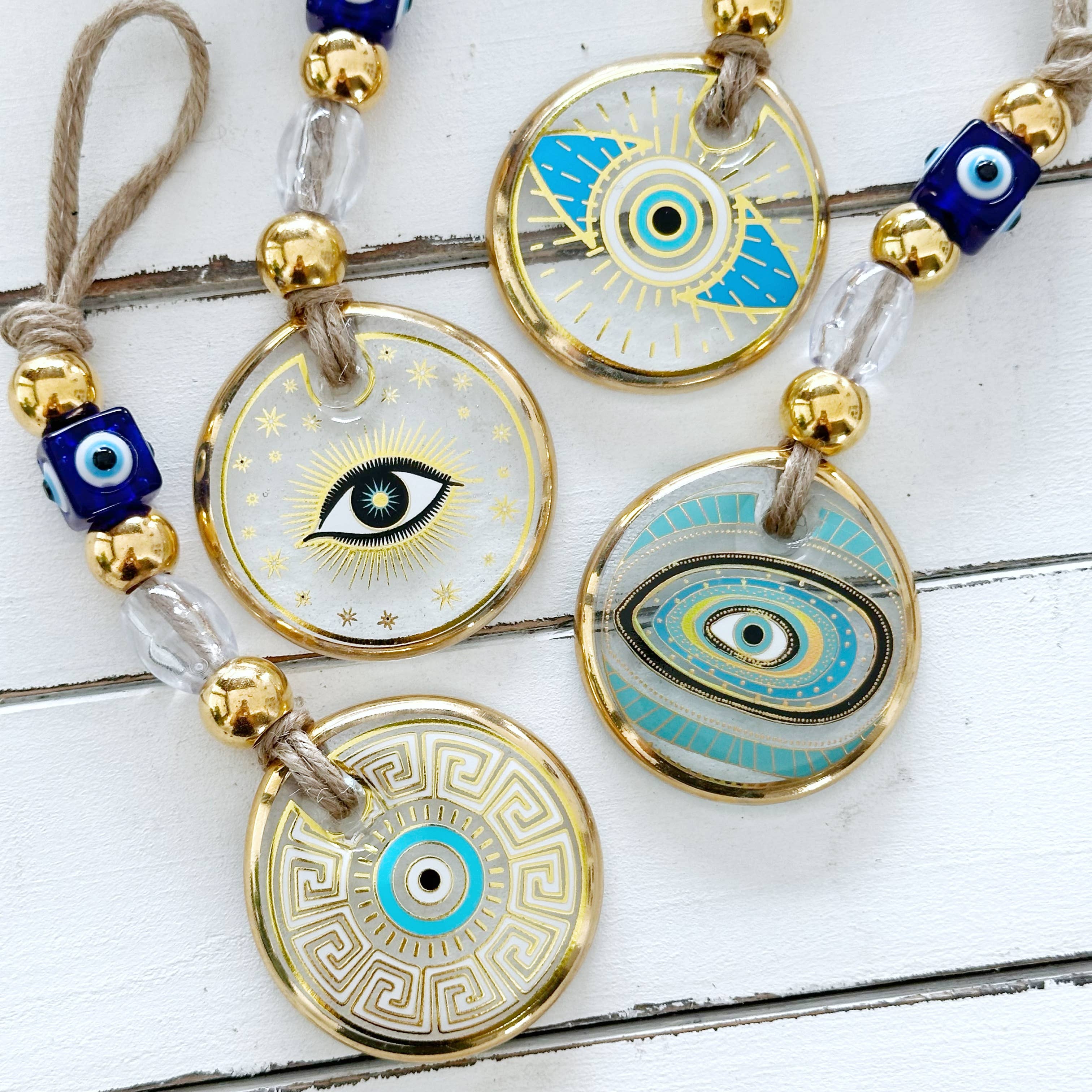 Evileyefavor - Wholesale Wall Sign - Evil Eye Wall Hanging, Gold Evil Eye Wall Decor, Protection9