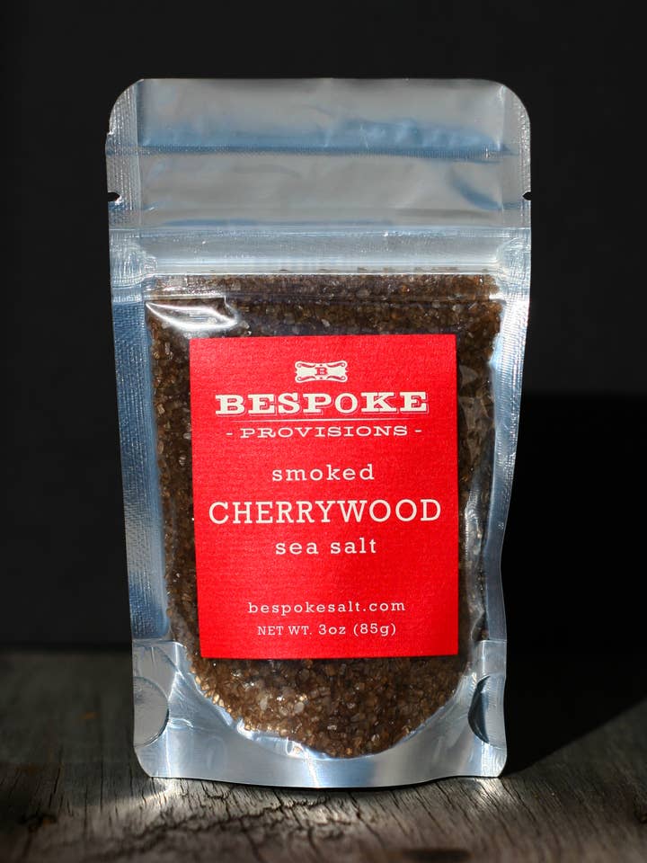 Smoked Cherrywood Sea Salt for wholesale by Bespoke Provisions