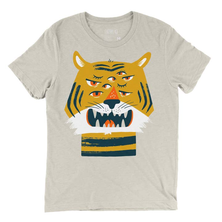 Eyes of the Tiger Unisex Shirt for wholesale by Factory 43