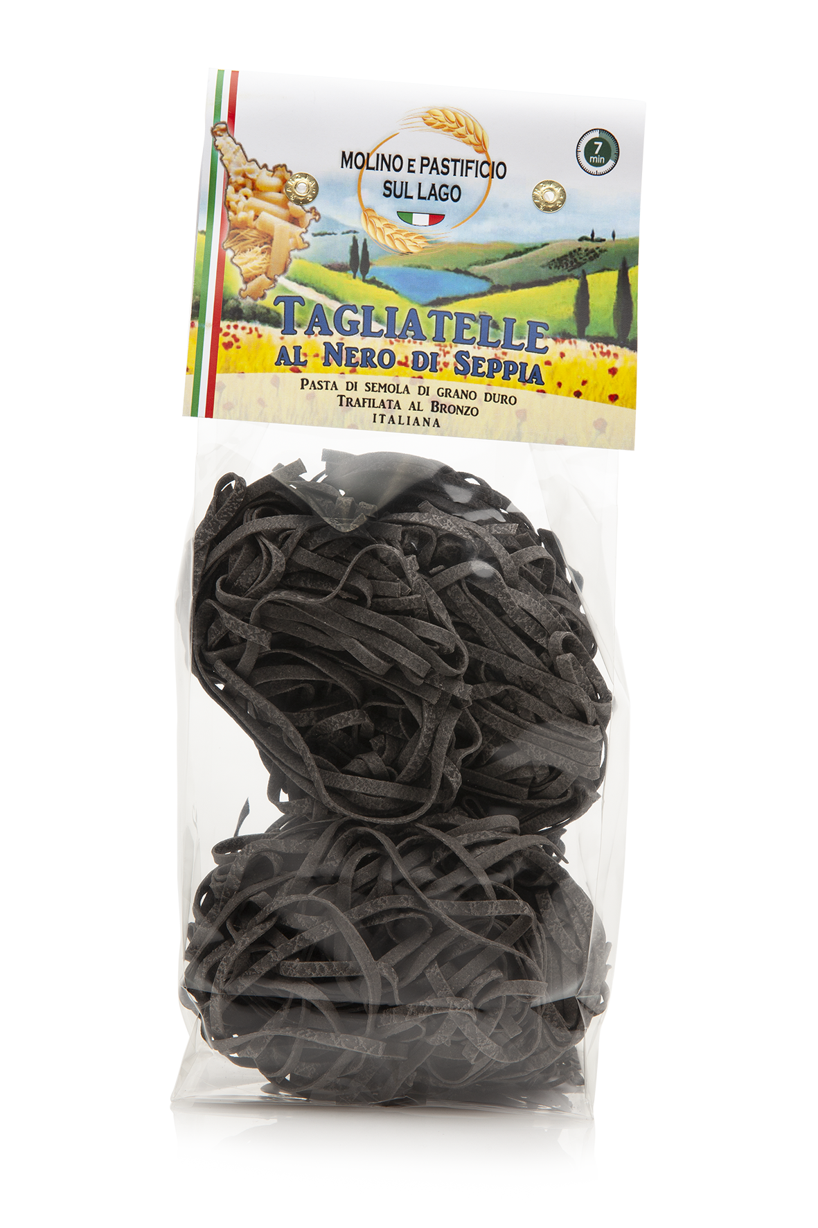 Az Agricola Bertoli - Wholesale Pasta - Tagliolini black cuttlefish Italian Artisan Pasta0