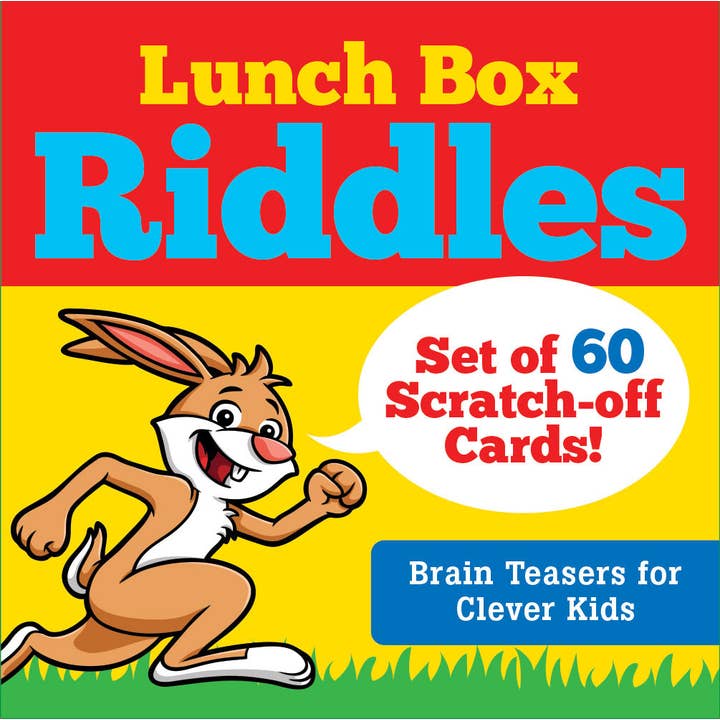 Peter Pauper Press - Wholesale Card Game - Lunch Box Riddles Scratch-Off Deck (Set of 60 cards)8