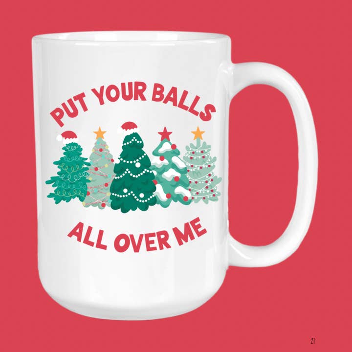 Weihnachtsbaumornamente, Kaffeetasse, sarkastisch, lustig für den Großhandel von GirlySips