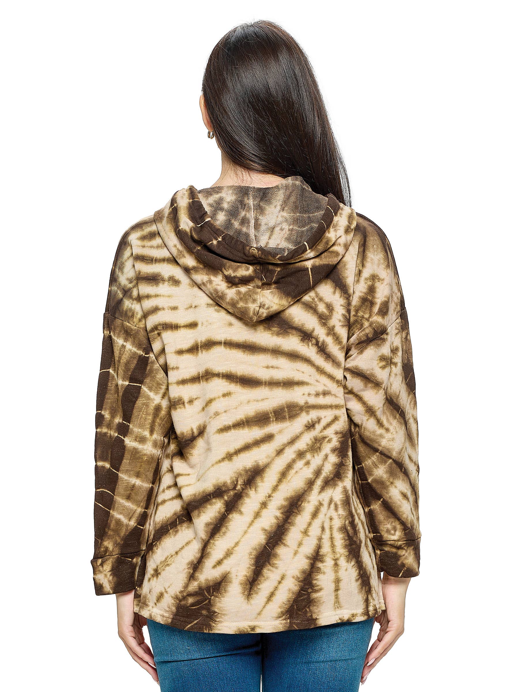 Yak & Yeti - Wholesale Hoodie - Women's - SALE Hoodie Boho Pullover Tie dye4