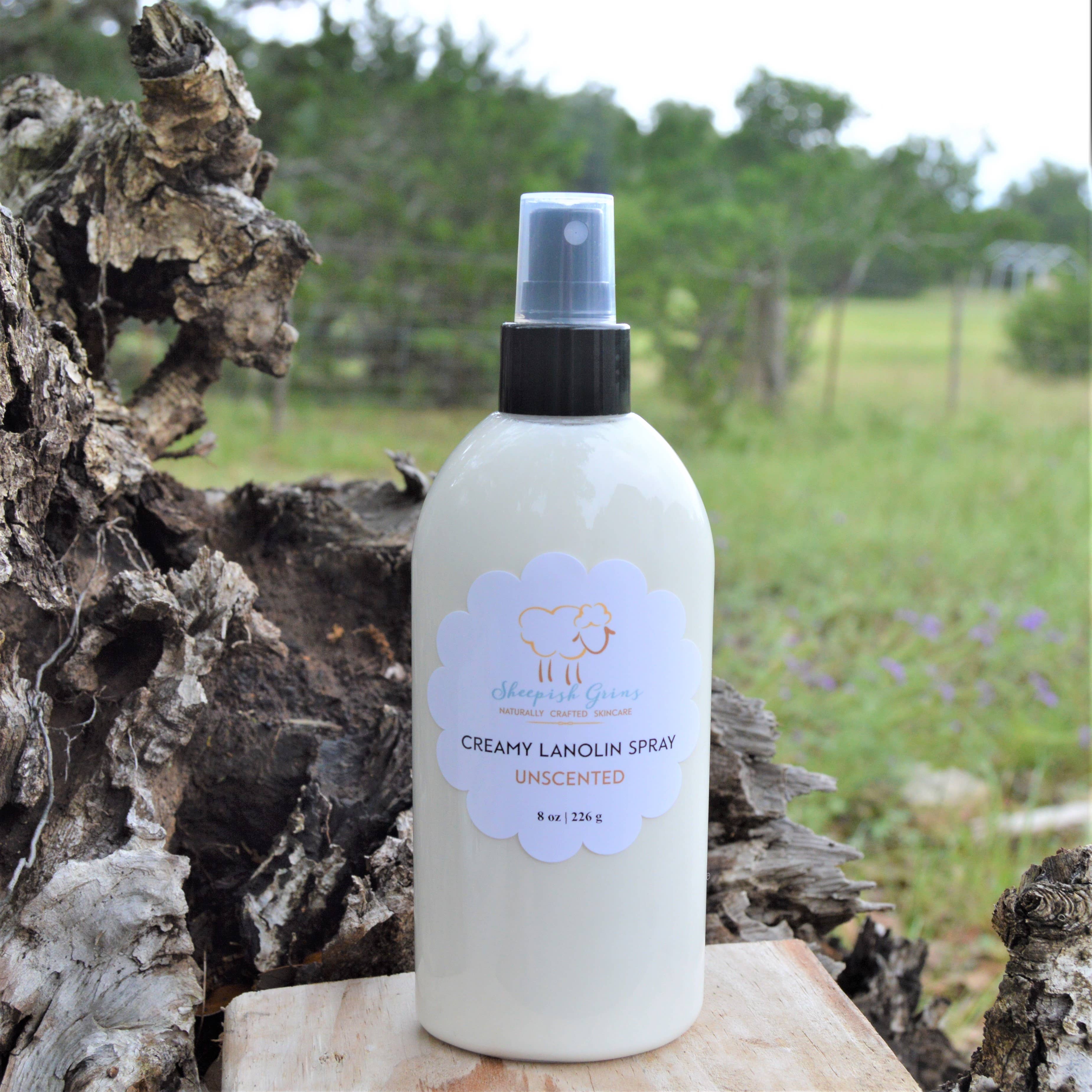 Sheepish Grins - Wholesale Diaper Cream - Creamy Lanolin Spray1