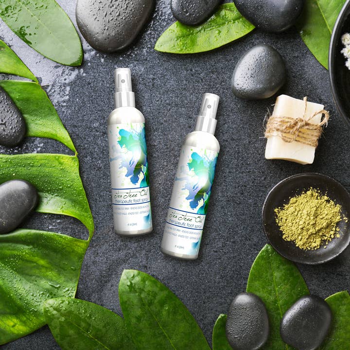 The Midwest Sea Salt Company - Wholesale Foot Cream - Tea Tree Fragrance Oil Foot Spray 8oz for Nail Fungus3