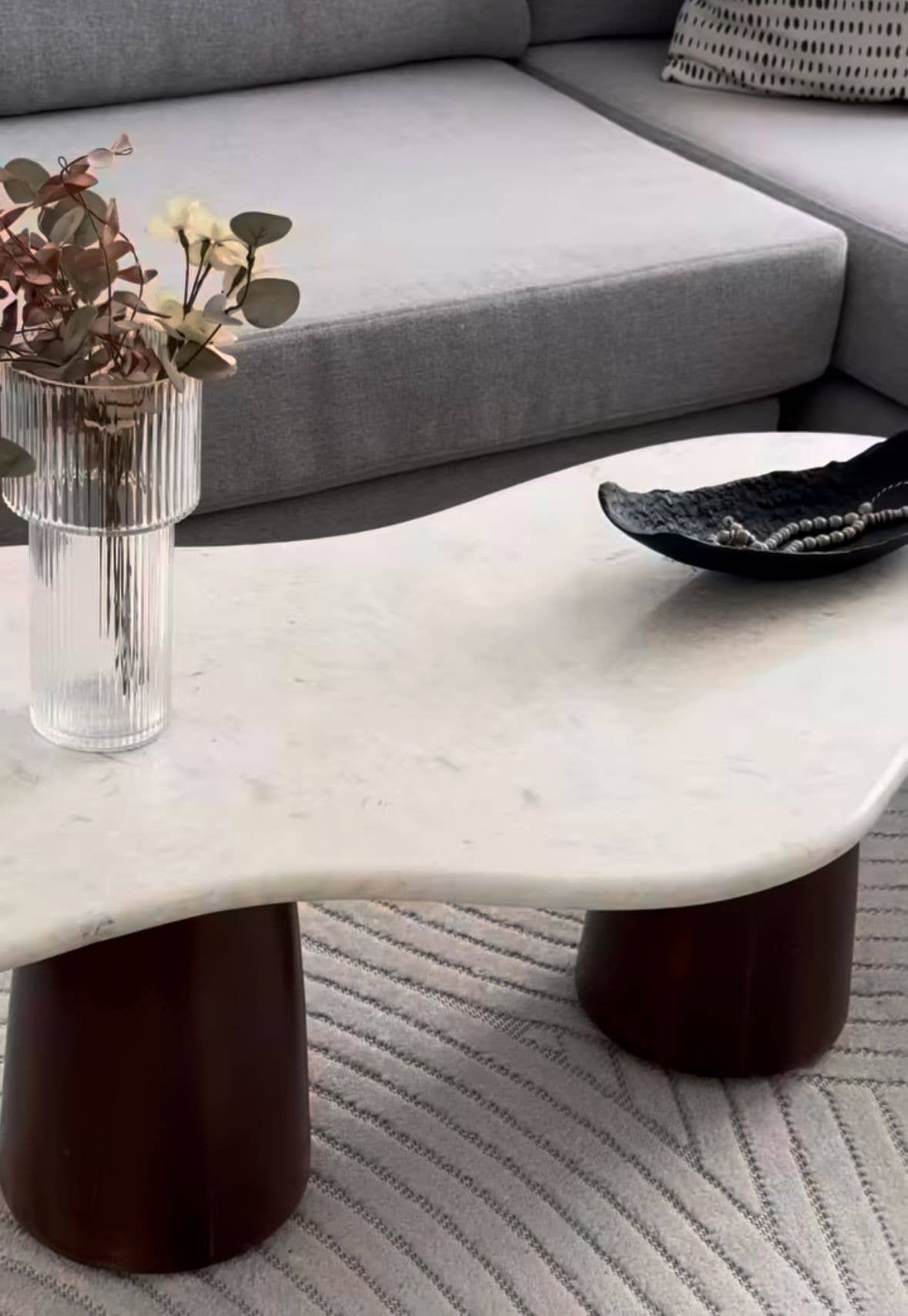 Allweneedis group LTD - Wholesale Coffee Table - TABLE, MARBLE BASE, SOLID BEECH WOOD3