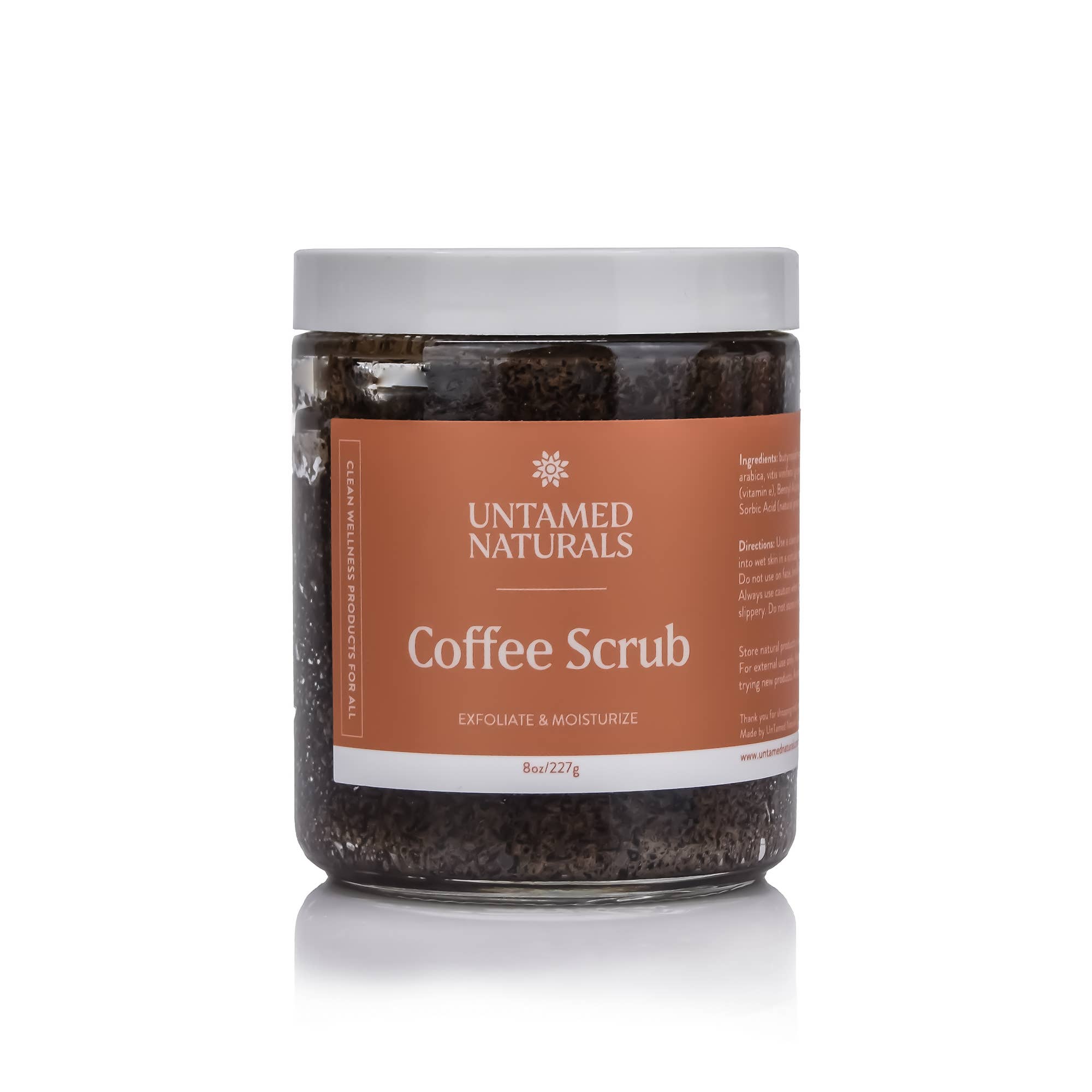 Untamed Naturals – wholesale Body scrub/exfoliant – Coffee Scrub3