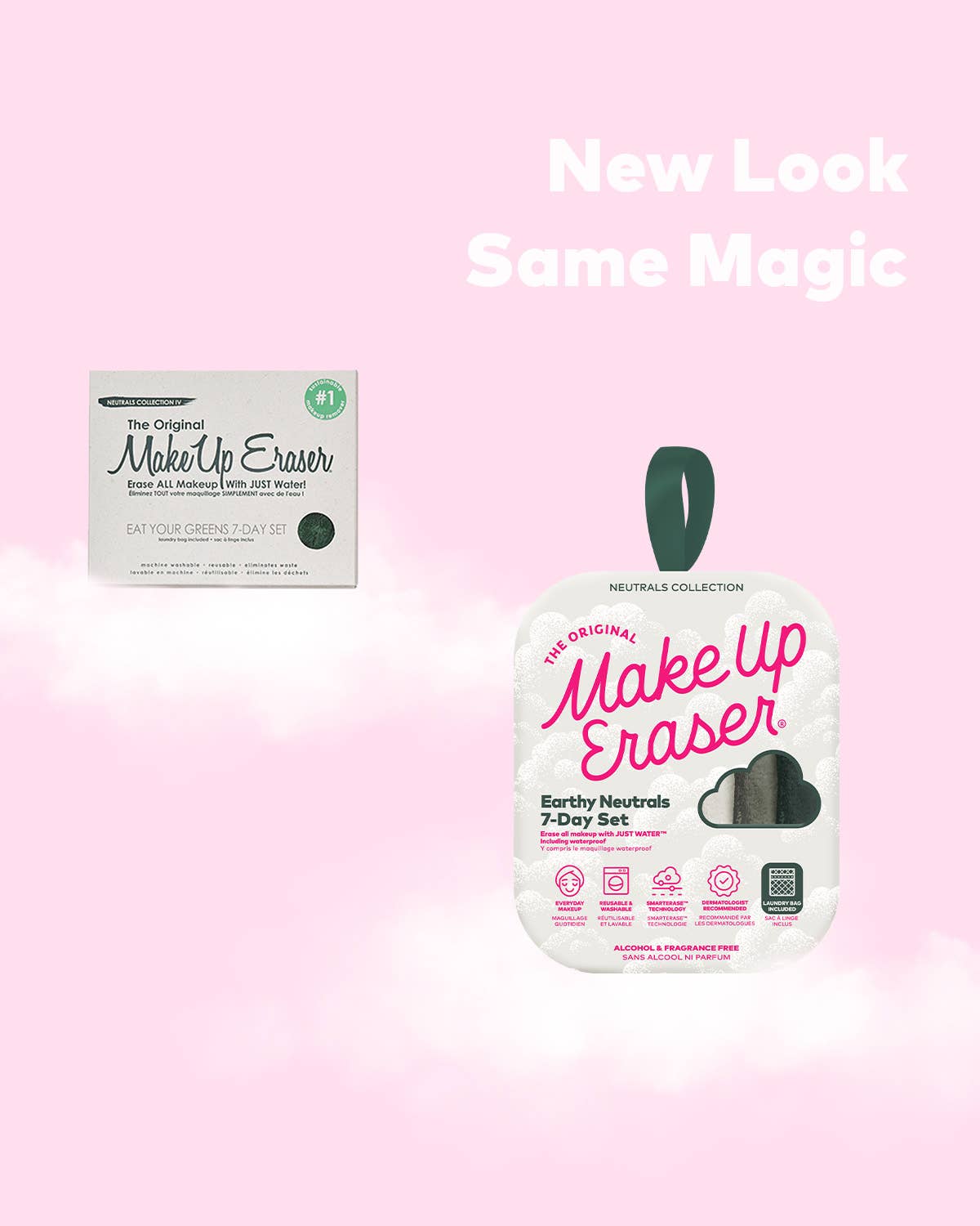 The Original MakeUp Eraser - Vendita all'ingrosso Struccanti - Set di Salviette Struccanti 7 Giorni Verde Terroso | Nessuno Spreco1