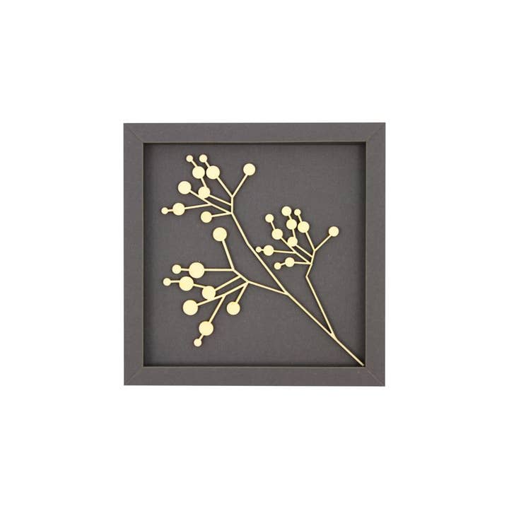 werkpunk – Großhandel Bilderrahmen – BLUMENRANKE - Rahmen Karte Holzschriftzug1