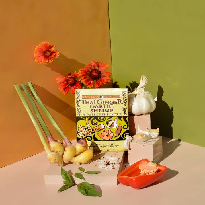 Fusion Flavors - Wholesale Dried Spice Mix - Thai Ginger Garlic Shrimp1