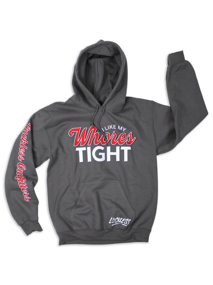 Gosto do meu Hoodie Justo de P*tas por atacado de Luckless Outfitters