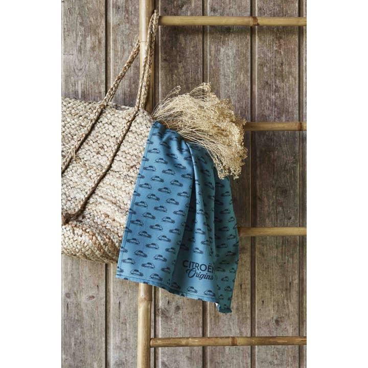 Coucke - Wholesale Tea Towel - CITROËN - Origins - Printed Tea Towel 50x75 in cotton3