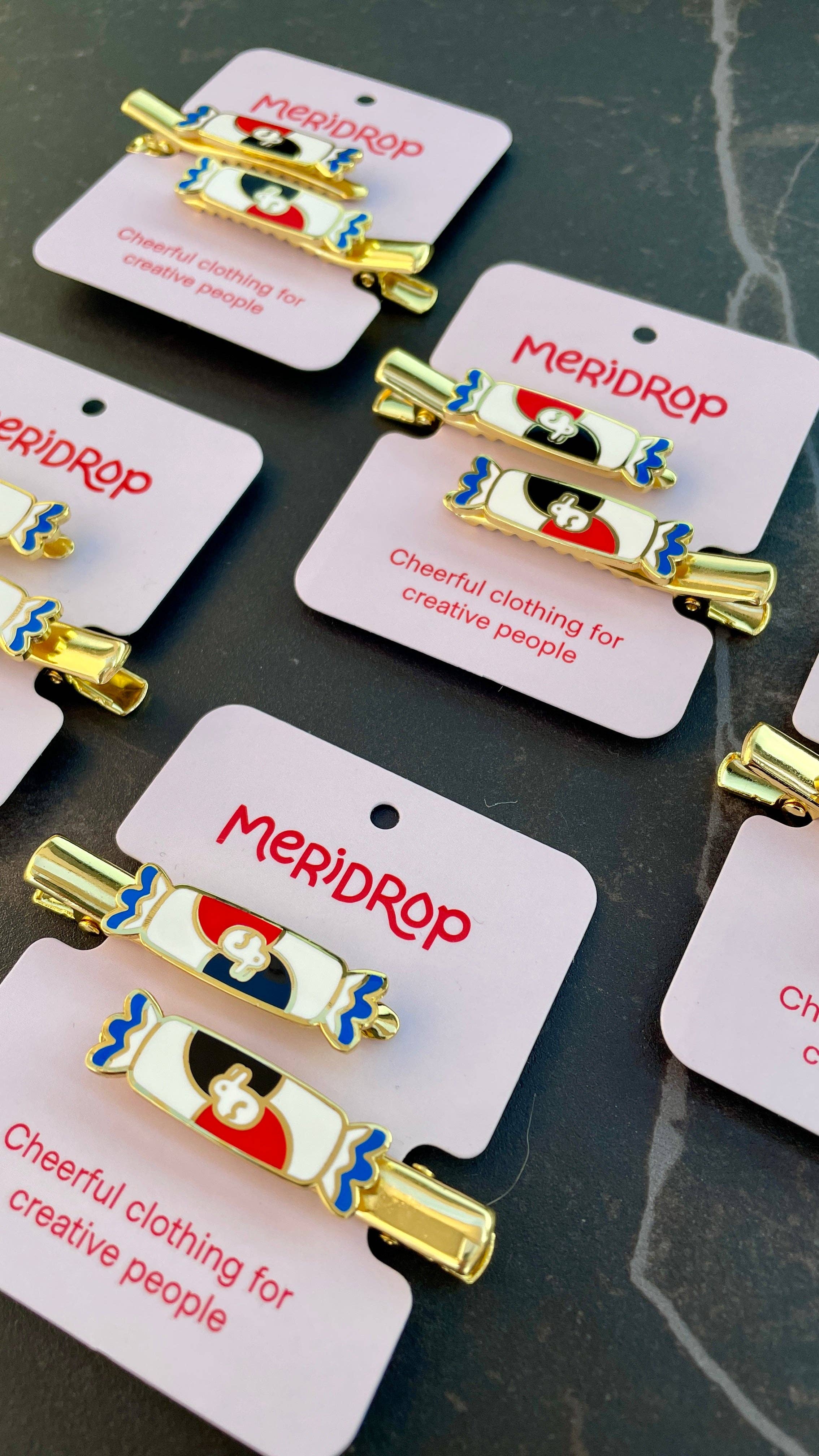 Meridrop - Wholesale Hair Accessories Set - Women's - Rabbit Candy Hair Clip Set1