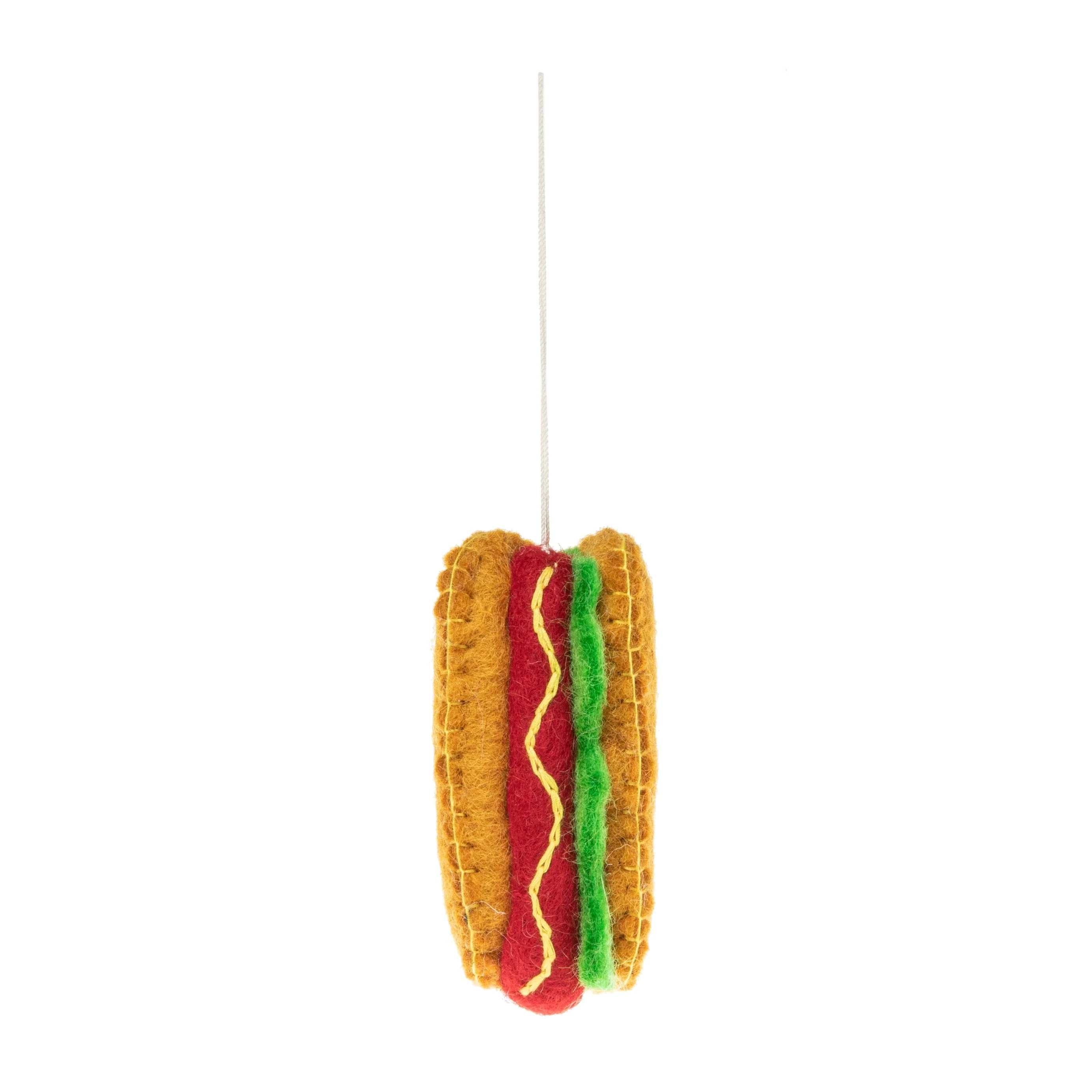 Global Goods Partners - Wholesale Ornament - Felt Hot Dog Ornament7