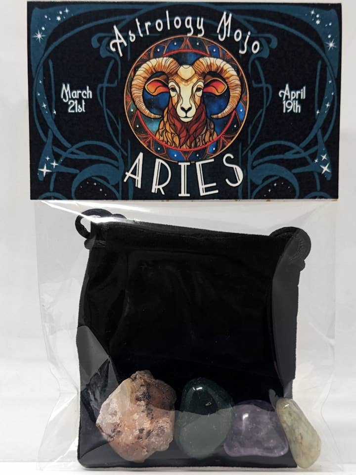 Astrology Mojo Bag - Aries for wholesale by BW Imports