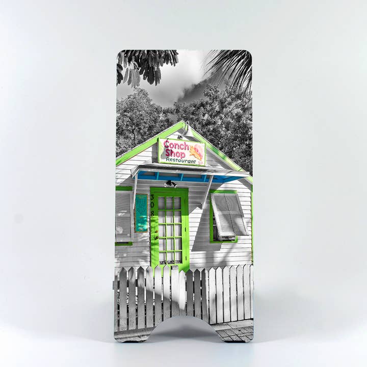 Phone Stand-Conch Shop for wholesale by Mike Ring Photography