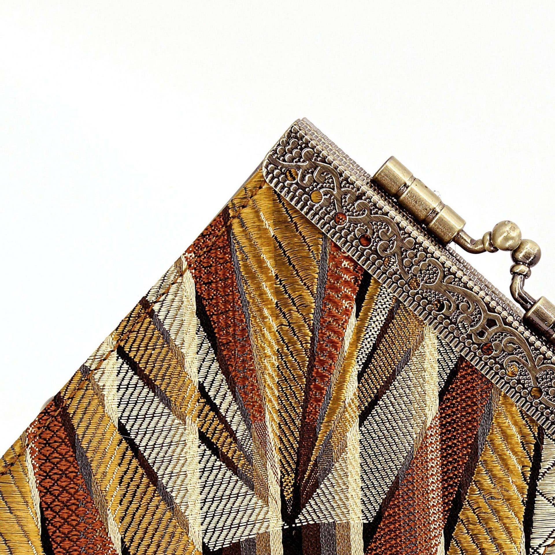 Cathayana - Wholesale Card Holder - Women's - Floral Brocade RFID Card Holder5