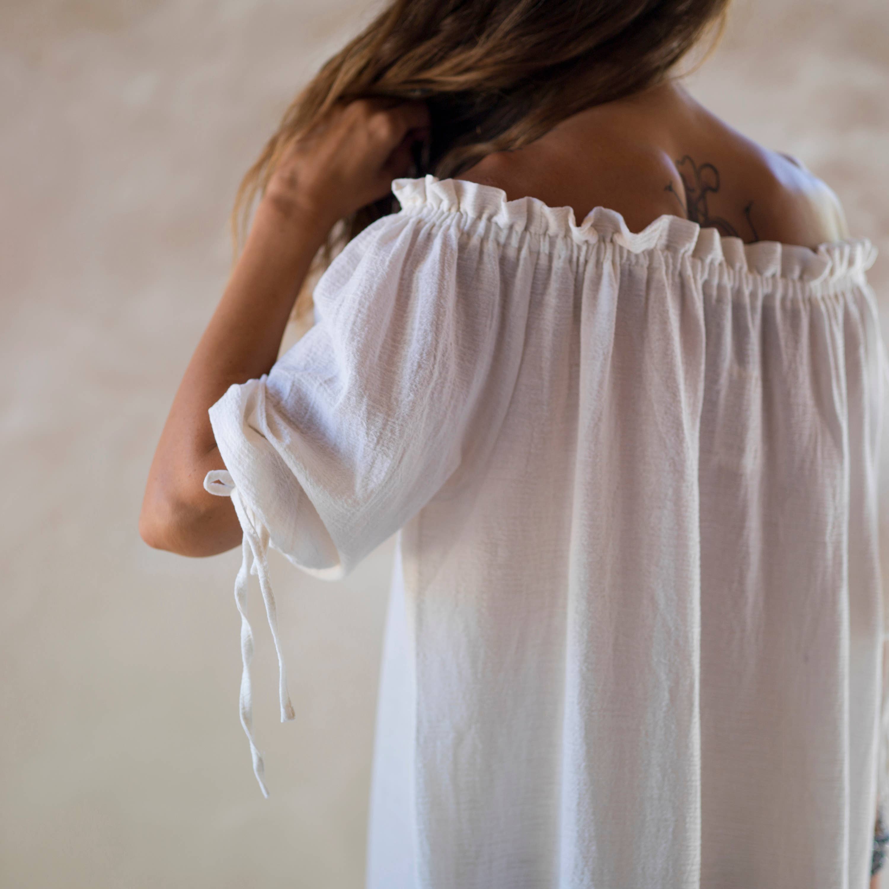 loom.ist - Wholesale Dress - Women's - Sile Off Shoulder Dress14