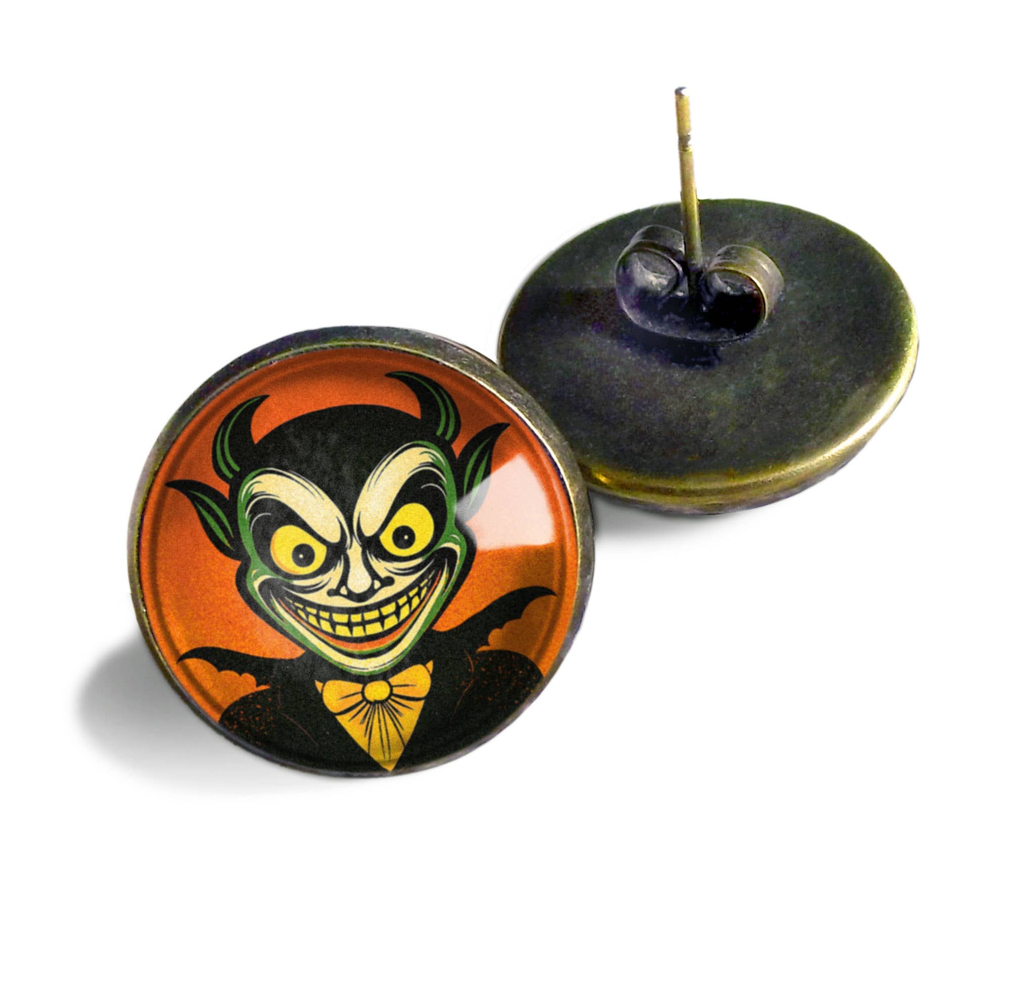 The Divine Iguana – Großhandel Ohrstecker – Dracula Halloween Vampir Ohrstecker0