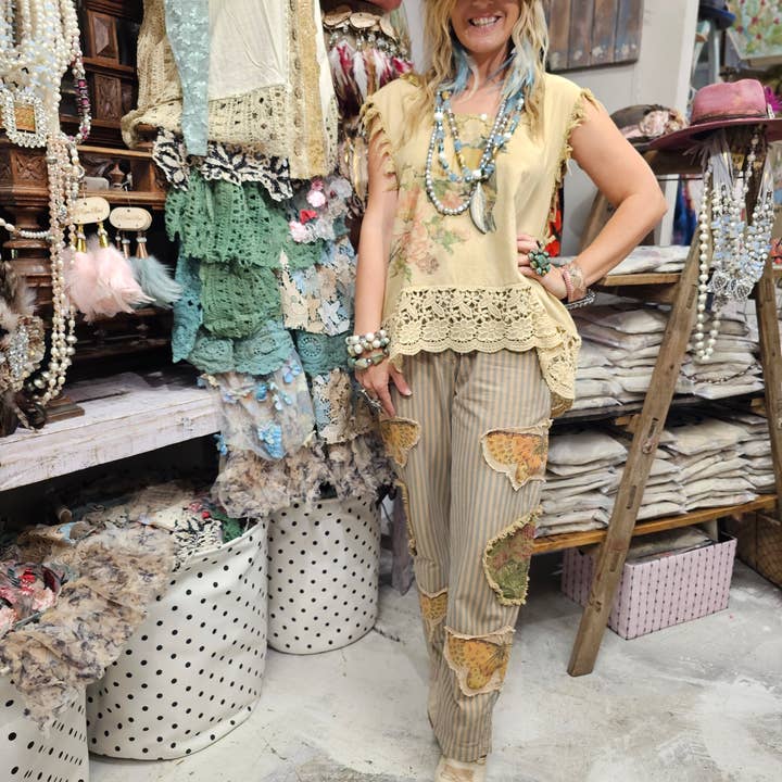 Robin Delight Butterfly Shirt for wholesale by A Rare Bird Shop