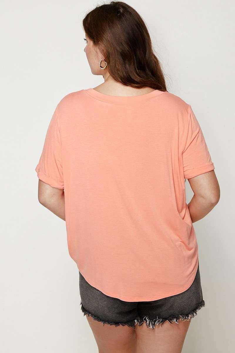 mittoshop - Wholesale T-Shirt - Women's - PLUS BAMBOO CASUAL T SHIRT11