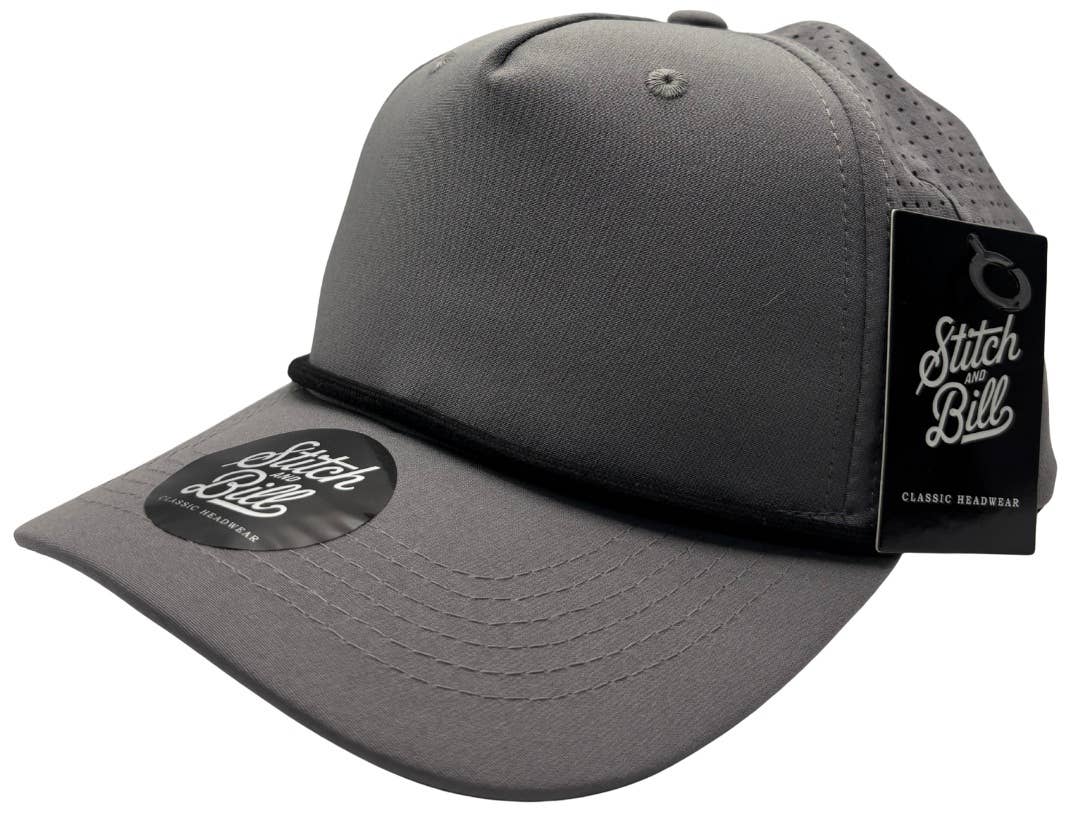 Stitch & Bill Hats - Wholesale Honkbalpet - Uniseks - Prestatie 5-Panel Touw Baseballpet Luchtstroom Heren Dames17